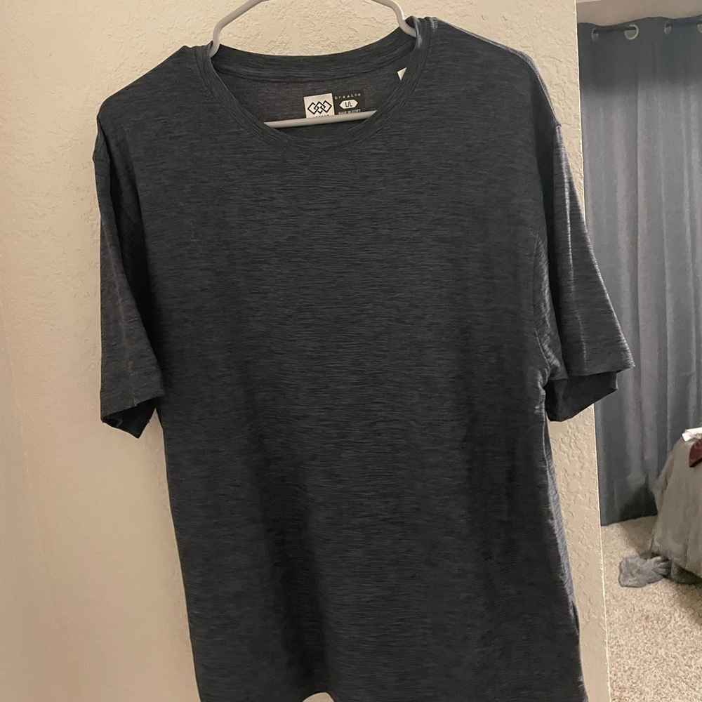 Men's Charcoal Gray Short Sleeve Tee
